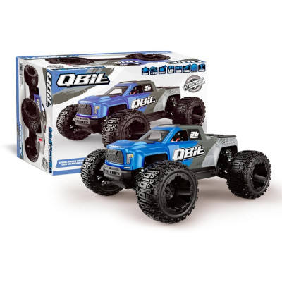Qbit MT 1/16th Monster Truck - Modrý