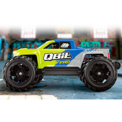 Qbit MT Pro 1/16th Monster Truck - Fluoro Zelený