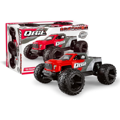 Qbit MT 1/16th Monster Truck - Červený