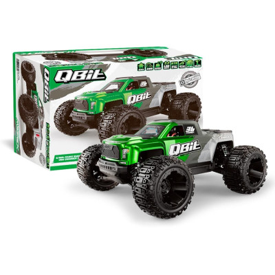 Qbit MT 1/16th Monster Truck - Zelený