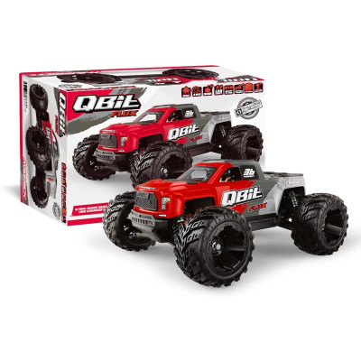 Qbit MT Flux 1/16th Monster Truck - Červený