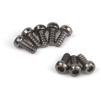 Imbusové šroubky s kulatou hlavou samořezné M2,6x6mm (8 ks)