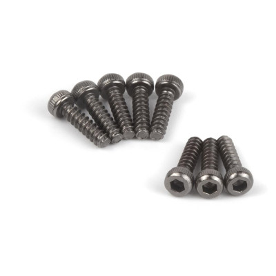 Imbusové šroubky s kulatou hlavou samořezné M2,6x10mm (8 ks)
