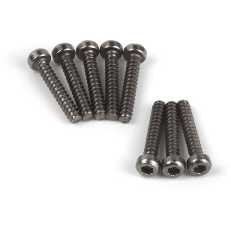 Imbusové šroubky s kulatou hlavou samořezné M2,6x15mm (8 ks)