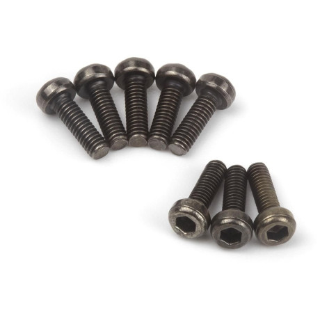 Imbusové šroubky s válcovou hlavou M2,5x8mm (8 ks)