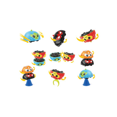 Fun Gyro Chariot 2er szett - forgatható, vezető és egyensúlyozó mini mecha.