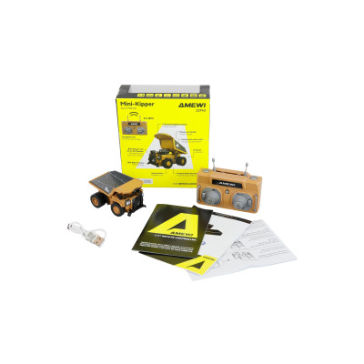 Mini fém távirányítós dömper 1:64 RTR - arányos vezérlés, 8 csatornás