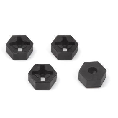 12 mm-es hatszögletű keréktartók (műanyag/4 db)