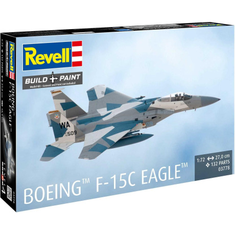 Plastic ModelKit letadlo 03778 - Boeing F-15C Eagle (1:72)