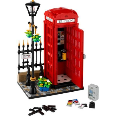 LEGO Ideas - Vörös londoni telefonfülke
