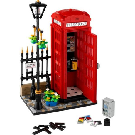 LEGO Ideas - Vörös londoni telefonfülke
