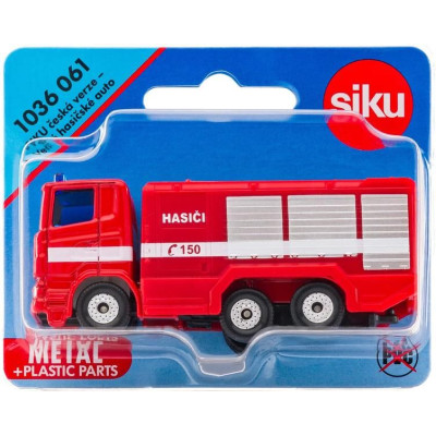 SIKU Blister - velké hasičské auto (česká verze) 1:50