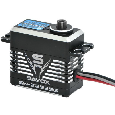 SW-2293SG BRUSHLESS HiVOLT 3S Digitální servo WATERPROOF (75kg-0,11s/60°)