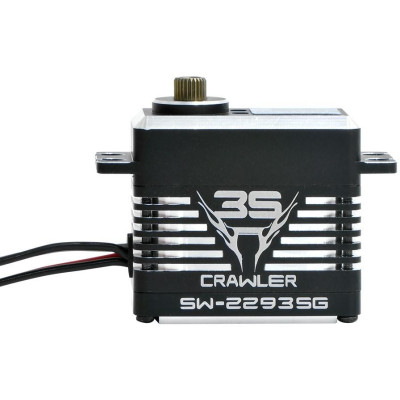 SW-2293SG BRUSHLESS HiVOLT 3S Digitální servo WATERPROOF (75kg-0,11s/60°)