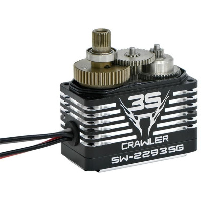SW-2293SG BRUSHLESS HiVOLT 3S Digitální servo WATERPROOF (75kg-0,11s/60°)