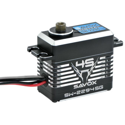 SW-2294SG BRUSHLESS HiVOLT 4S Digitální servo WATERPROOF (75kg-0,11s/60°)