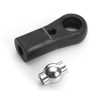 MAXI kloubek M3 s kulovým kloubem 6,0mm a vrtáním 3,0mm, 10 ks.