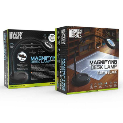 Nagyítós asztali lámpa - Darth Black