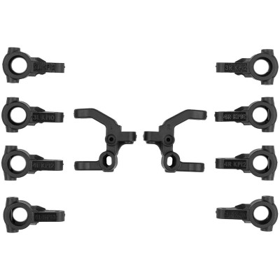 RC10B7.1 Set těhlic řízení a závěsů