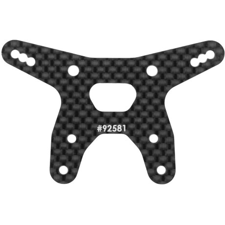 RC10B7.1 FT Přední věž tlumičů, -2mm