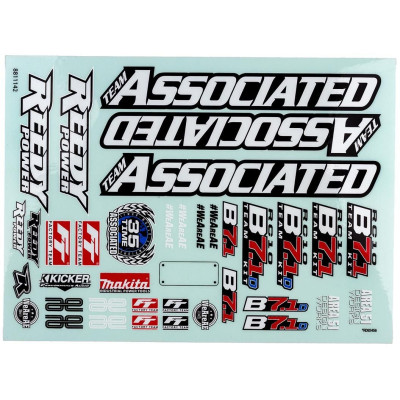 RC10B7.1 Arch samolepek