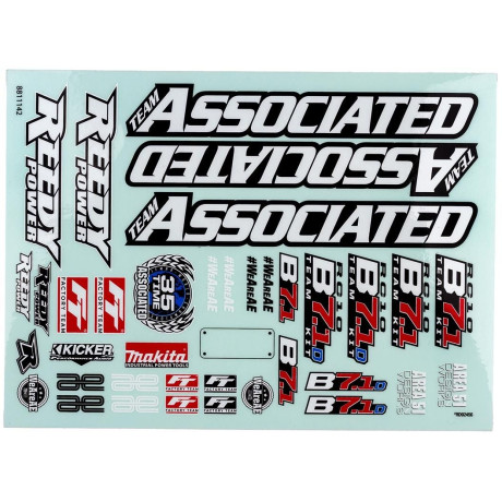 RC10B7.1 Arch samolepek