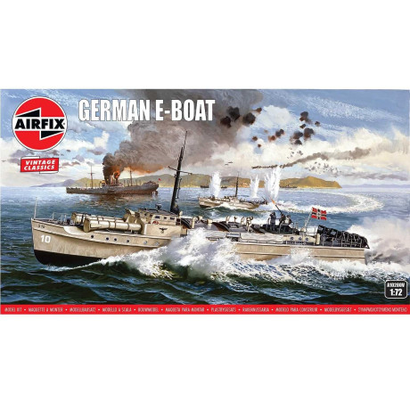 Classic Kit VINTAGE loď A10280V - German E-Boat (1:72)
