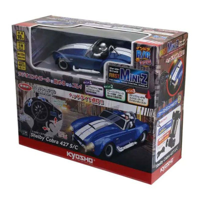 Kyosho First Mini-Z Shelby Cobra 427 S/C 1960 Kék 1:28