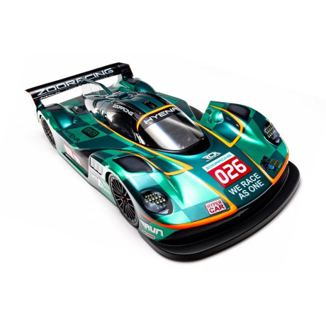 Karosszéria átlátszó Hyena 190mm Hyper Car - 0.7mm