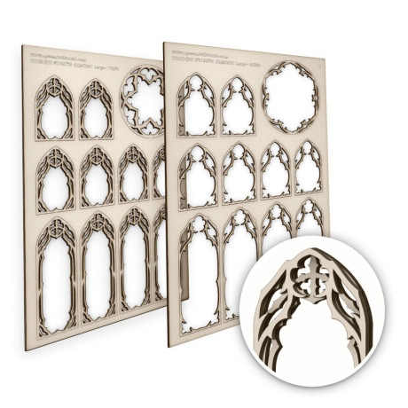 Démoni miniatűr ablakok nagy Green Stuff World