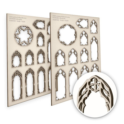 Démoni miniatűr ablakok kicsi Green Stuff World