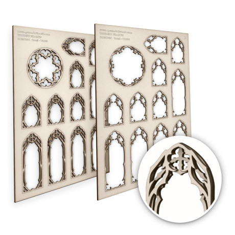 Démoni miniatűr ablakok kicsi Green Stuff World