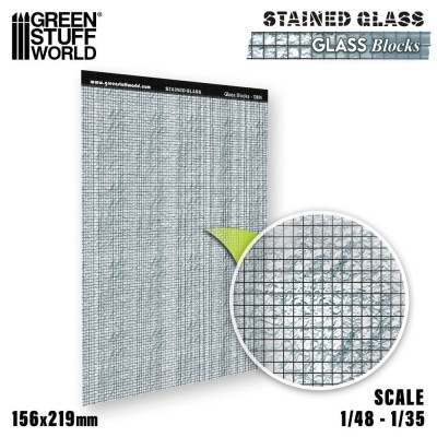 Ólomüveg blokkok Green Stuff World