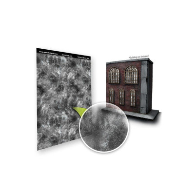 Ólomüveg textúrájú zöld cucc világ