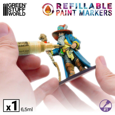 Újratölthető filctoll 1.0 Green Stuff World (1 db)