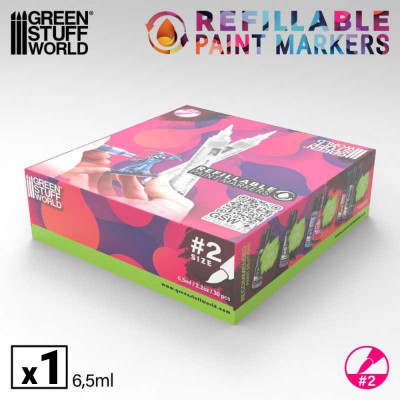 Újratölthető filctoll 2.0 Green Stuff World (1 db)