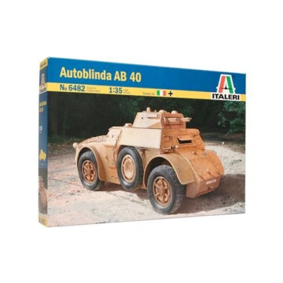 Model Kit military 6482 - Autoblinda AB 40 (1:35)