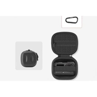 DJI Osmo Action - PU tvrdé pouzdro pro DJI Osmo Action 6/Insta360 Ace Pro 2/Gopro (Black)