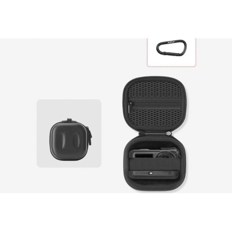 DJI Osmo Action - PU tvrdé pouzdro pro DJI Osmo Action 6/Insta360 Ace Pro 2/Gopro (Black)