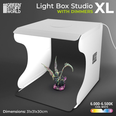 Studio XL világítódoboz 31×31×30 cm (LED)