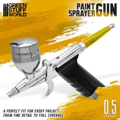 0,5 mm-es légpisztoly cserélhető tartályokkal