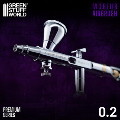 Gaahleri GHPM-Mobius 0.2mm – prémium minőségű airbrush pisztoly