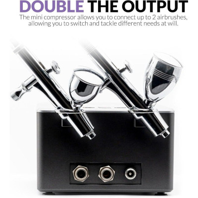 Gaahleri Serenair légpisztoly készlet kompresszorral