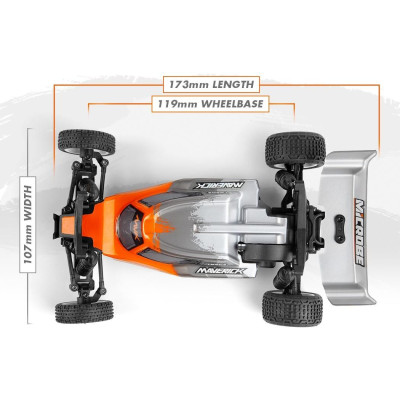 Maverick Microbe 1/24th Buggy - Oranžová