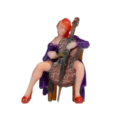 NOCH csellista H0 figura 1:87 3D print