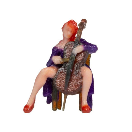 NOCH csellista H0 figura 1:87 3D print