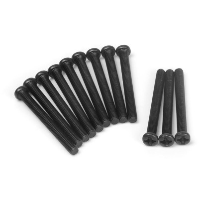 Önmetsző csavarok lapos fejjel PBHO 3x30mm (12 db.)