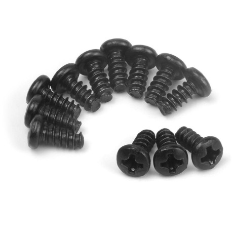 Önmetsző csavarok lapos fejjel PBHO 2,6x6mm (12 db.)