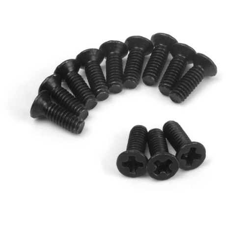 Süllyesztett fejű önmetsző csavarok 2x5mm (12 db)