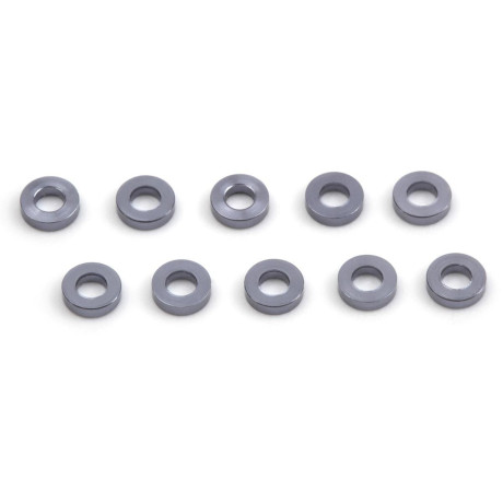 Alumínium alátétek 4 x 1,4 x 1 mm (vörösöntvény/10 db)